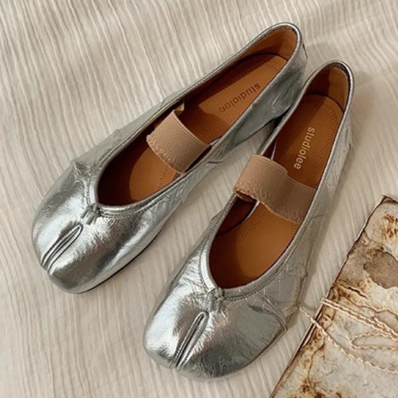 Espadrille Slip On - Retro Round Split Toe Flat sneaker