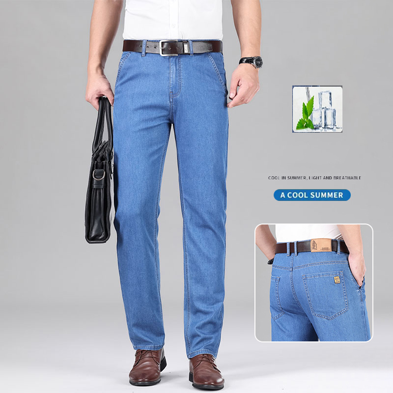 Levis Jeans 501 - New Lyocell Fabric Jeans Men Summer