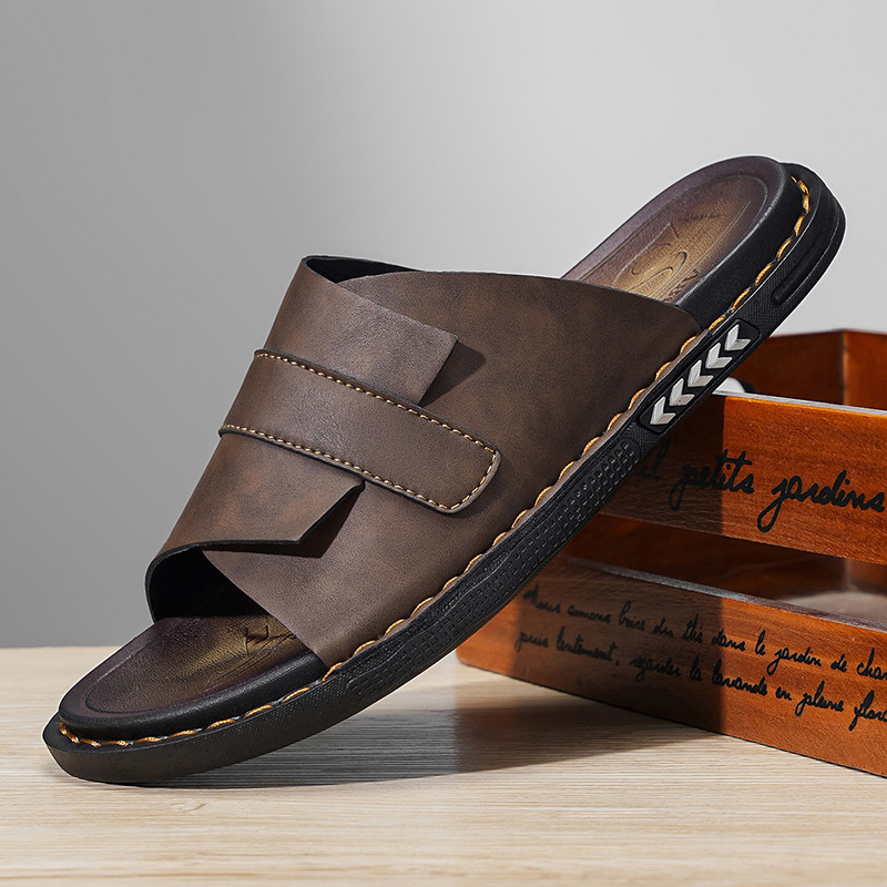 2026 Summer Classic Leather Me - đánh giá và giá Flip Flop Leather Men