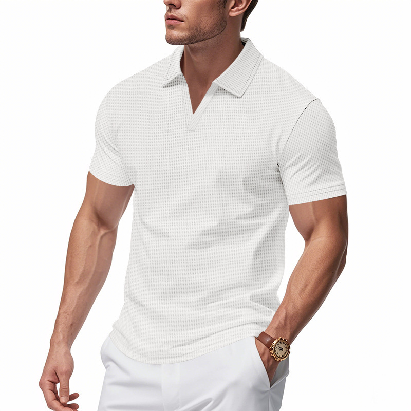 2026 New Summer Breathable Pol - đánh giá và giá Shirt Camp Collar